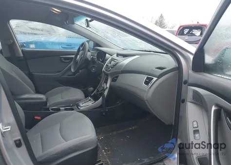 2013 Hyundai Elantra Gls z USA, uszkodzony, nr VIN 5NPDH4AE3DH372856